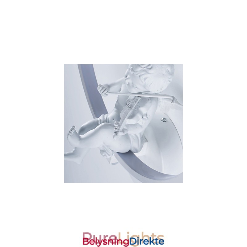 Vegglampe Moderne Kreativ Personlighetslampe Designer Angel Dekorasjonslampe Aluminium Integrert Korridor Vegglampe