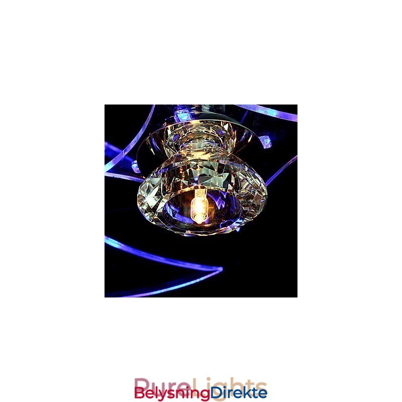 Lysekrone Moderne Krystall Living 3 Lys