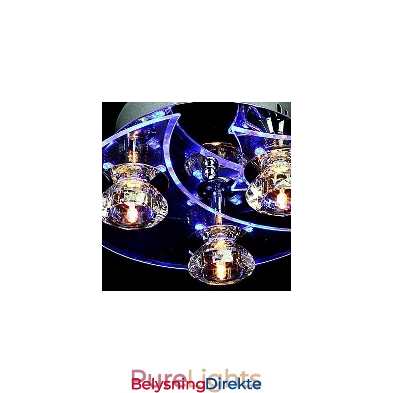 Lysekrone Moderne Krystall Living 3 Lys