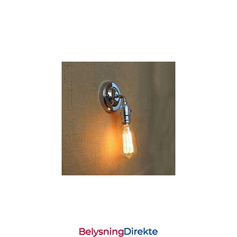 Retro Loft Edison Vegglampe Soverom Vegglamper For Hjem Opp Ned Rustikk Industriell Enkelthode Korridor Stue Mini Veggdekor