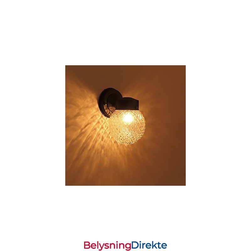 Vegglampe Moderne Samtidsstil Sort Oksidfinish Funksjon For Mini-Stil Omgivelseslys Vegglampetter