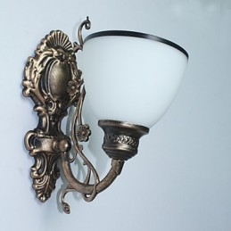 Enkel Amerikansk Vegglampe Nattbordslampe Stue Dekorativ Lampe Smijern Europeisk Stil Kreativ Vegglampe