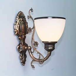 Enkel Amerikansk Vegglampe Nattbordslampe Stue Dekorativ Lampe Smijern Europeisk Stil Kreativ Vegglampe