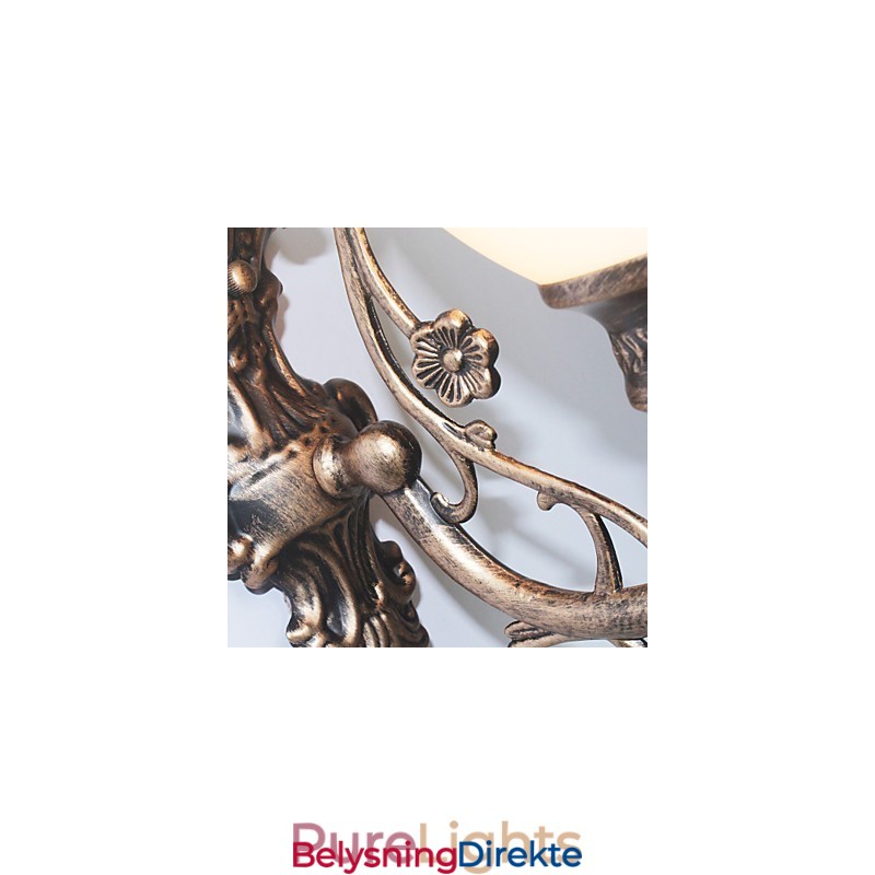 Enkel Amerikansk Vegglampe Nattbordslampe Stue Dekorativ Lampe Smijern Europeisk Stil Kreativ Vegglampe