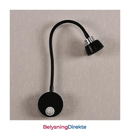 Kreativ Vegglampe Med Slange, Nattbordslampe