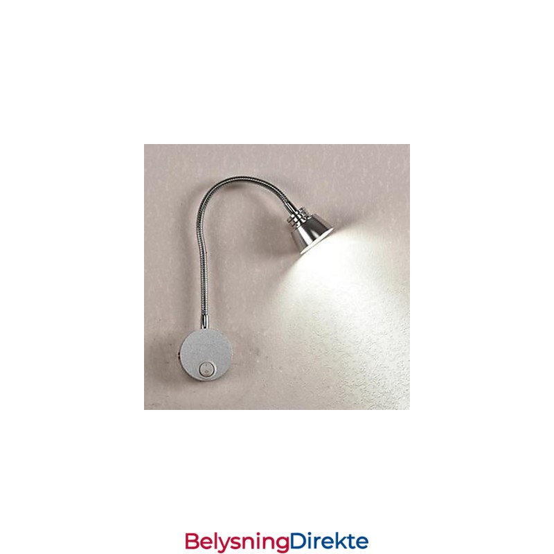 Kreativ Vegglampe Med Slange, Nattbordslampe