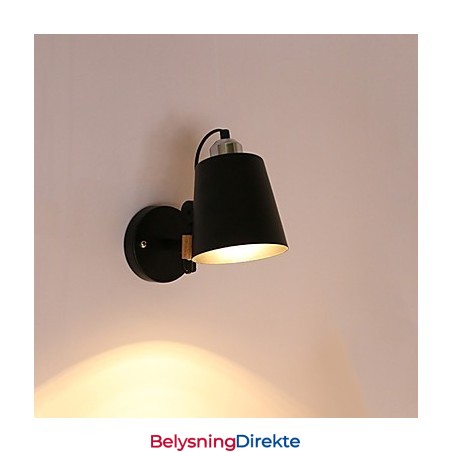 Moderne Samtidsmaleri For Omgivelseslys Vegglampe Med Vegglampe