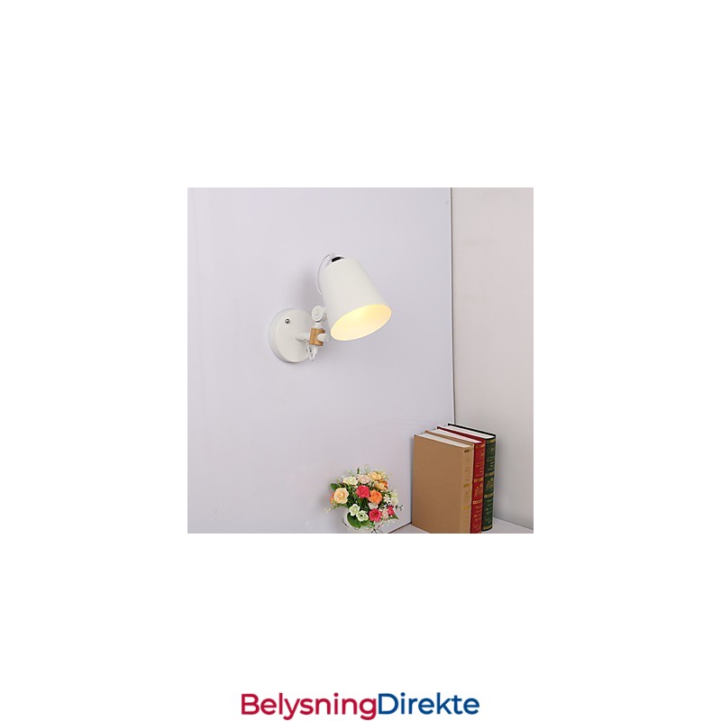 Moderne Samtidsmaleri For Omgivelseslys Vegglampe Med Vegglampe