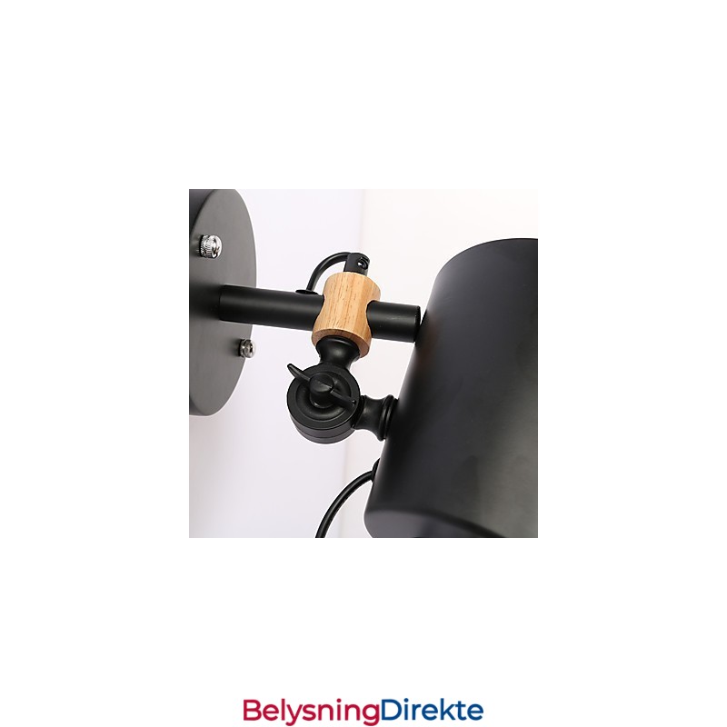 Moderne Samtidsmaleri For Omgivelseslys Vegglampe Med Vegglampe