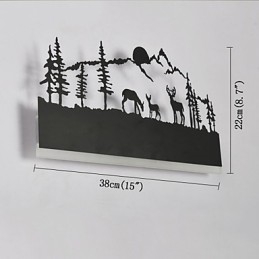 Integrert Funksjon For Omgivelseslys Vegglampe Vegglampe