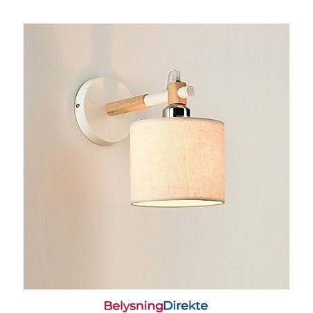 Stoffvegglampe Moderne Samtidsstil Funksjon Omgivelseslys Vegglamper
