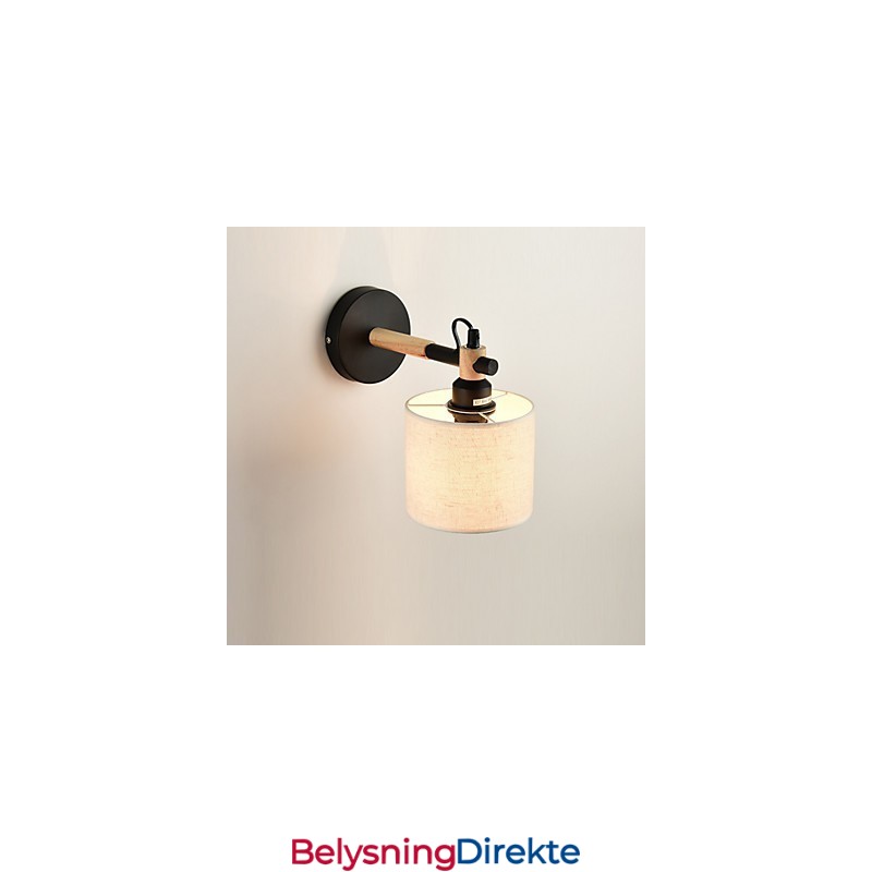 Stoffvegglampe Moderne Samtidsstil Funksjon Omgivelseslys Vegglamper