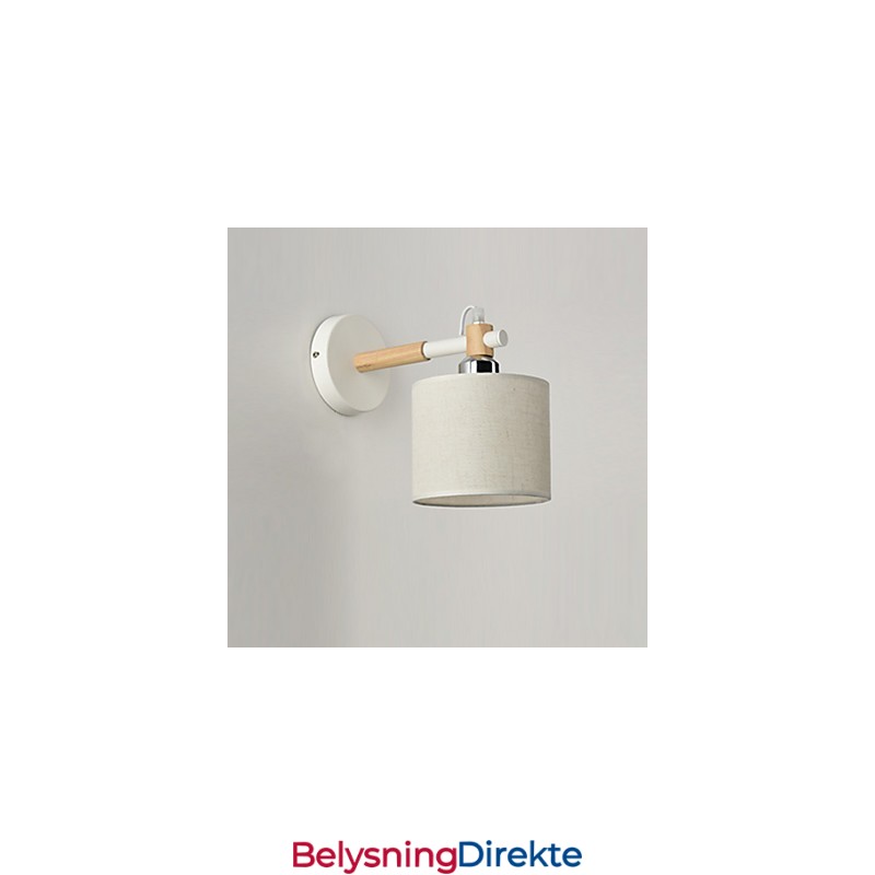 Stoffvegglampe Moderne Samtidsstil Funksjon Omgivelseslys Vegglamper