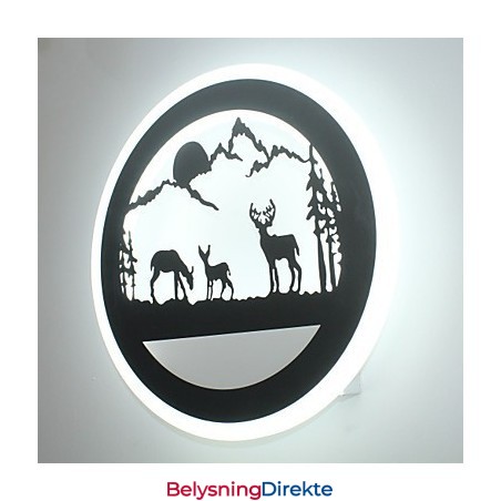 Nattbordslampe Vegglampe Lampe Soverom Stue Lys Moderne Minimalistisk Kreativ Korridor Akryl Lampe