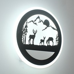 Nattbordslampe Vegglampe Lampe Soverom Stue Lys Moderne Minimalistisk Kreativ Korridor Akryl Lampe