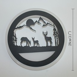 Nattbordslampe Vegglampe Lampe Soverom Stue Lys Moderne Minimalistisk Kreativ Korridor Akryl Lampe