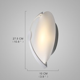 Smijernsvegglampe Lodge Enkel Moderne Samtidsmaleri Funksjon For Omgivende Lys Vegglampetter