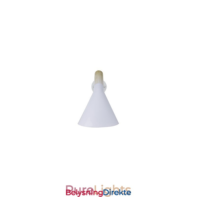 Vegglampe Vegglampe Veggjernsvegglampe Dum Black Lightsaber-Lampe På Veggen