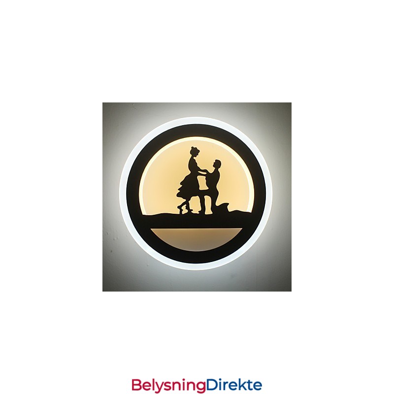 Nattbordslampe Kreativ Stuelampe Korridorlampe Moderne Minimalistisk Vegglampe