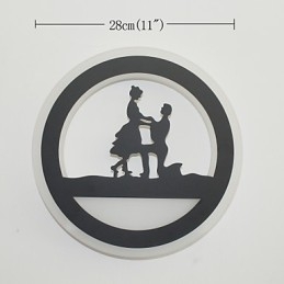 Nattbordslampe Kreativ Stuelampe Korridorlampe Moderne Minimalistisk Vegglampe