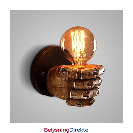 Industriell Vegglampe I Loftstil, Kafé, Vegglampe I Harpiks, Antikk Vintage, Retro-Maleri, Mini-Stil, Omgivelseslys, Vegglampe I Vegg