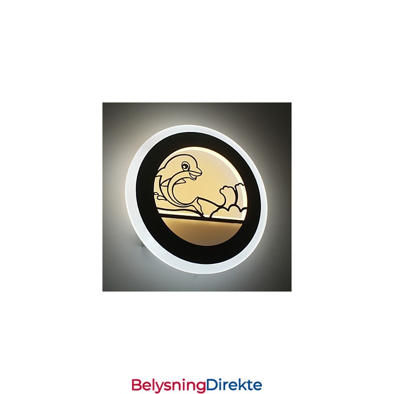 Moderne Minimalistisk Soveromsvegglampe Nattbordslampe Til Barn Kreativ Vegglampe Personlighet Trappelampe Akryl