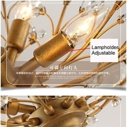 Vintage Krystall Innfelt Metallmaling Svart Eller Gull