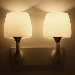 Moderne Samtidsstil Andre Funksjoner Opplyst Vegglampe Vegglampe