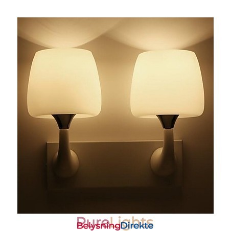 Moderne Samtidsstil Andre Funksjoner Opplyst Vegglampe Vegglampe