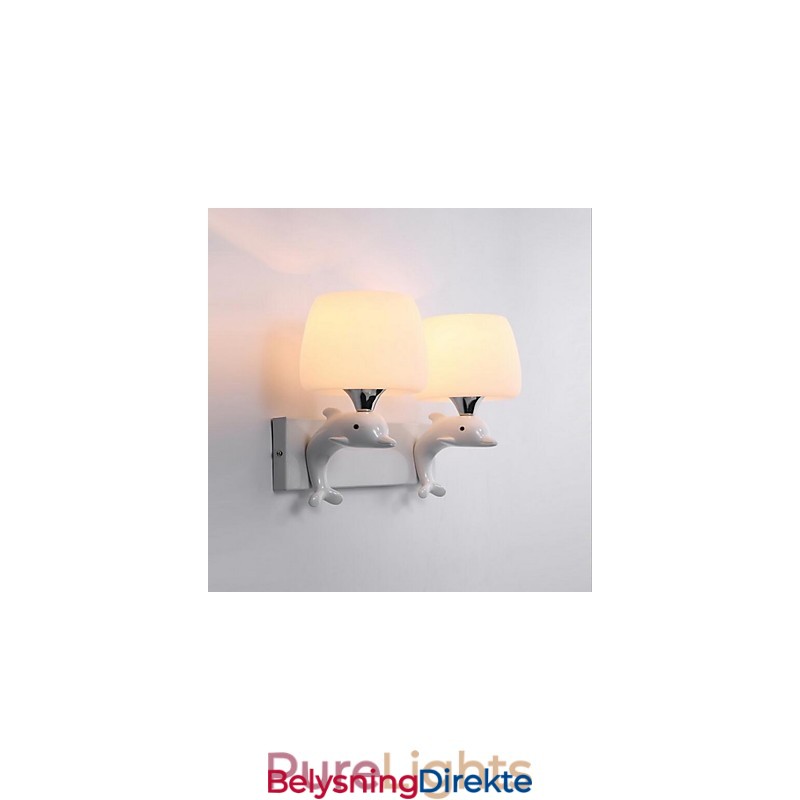 Moderne Samtidsstil Andre Funksjoner Opplyst Vegglampe Vegglampe