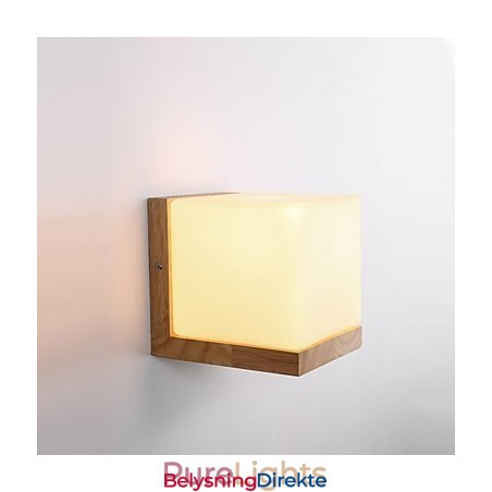 Nyhet Landlig Funksjon For Mini-Stil Øyebeskyttelse Omgivelseslys Lampetter Nattbord Nattlys Kreativ Balkong Vegglampe