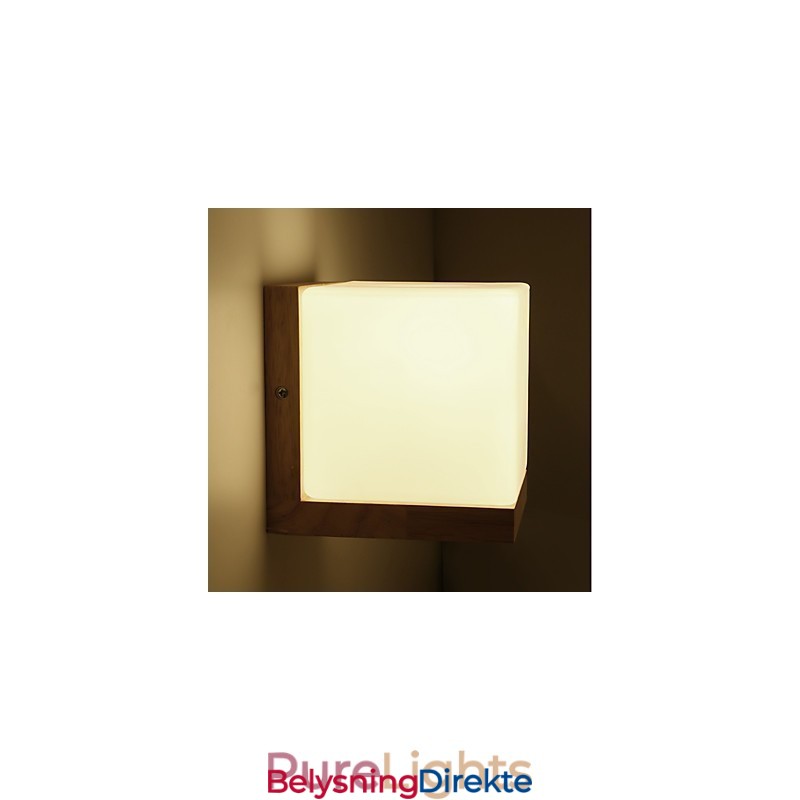 Nyhet Landlig Funksjon For Mini-Stil Øyebeskyttelse Omgivelseslys Lampetter Nattbord Nattlys Kreativ Balkong Vegglampe