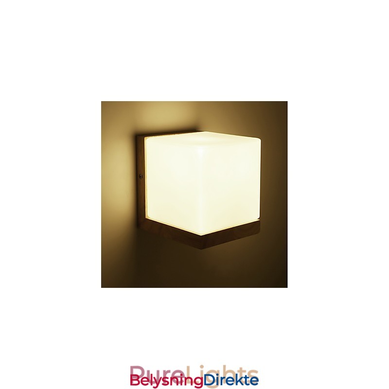 Nyhet Landlig Funksjon For Mini-Stil Øyebeskyttelse Omgivelseslys Lampetter Nattbord Nattlys Kreativ Balkong Vegglampe