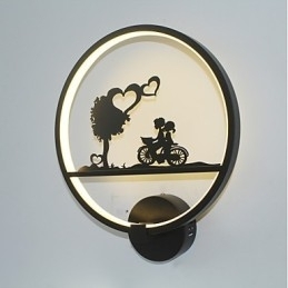 Vegglampe I Aluminium Moderne Minimalistisk Kreativ Vegglampe Fasjonabel Stue Bakgrunnsvegg Balkonglampe Korridorlys