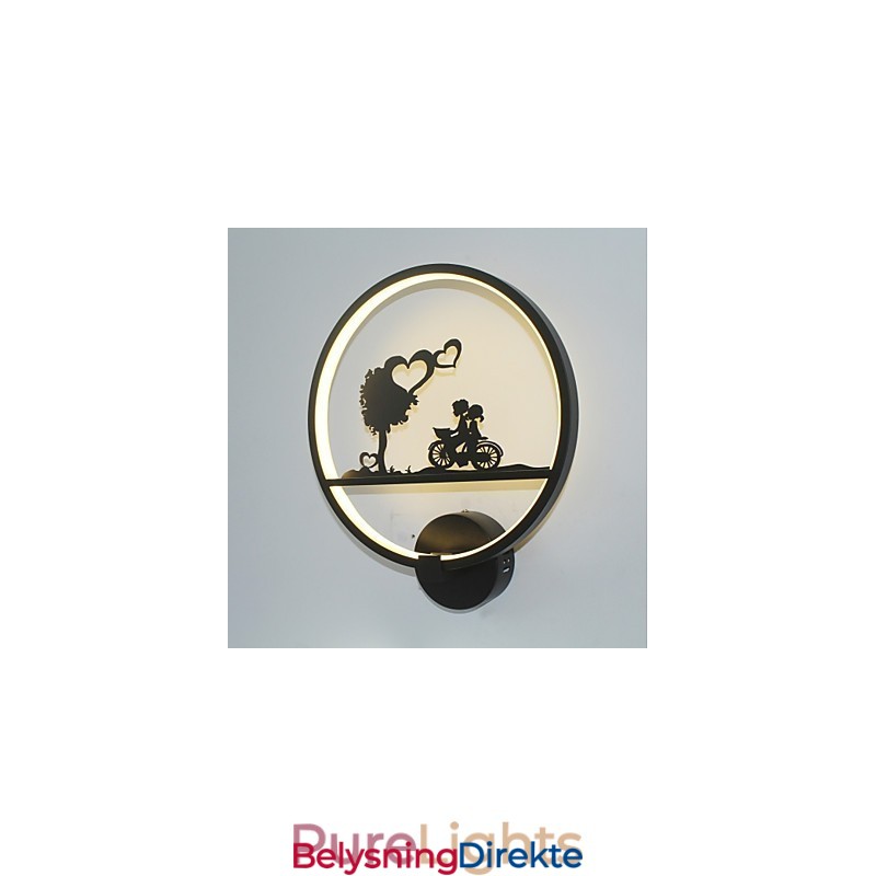 Vegglampe I Aluminium Moderne Minimalistisk Kreativ Vegglampe Fasjonabel Stue Bakgrunnsvegg Balkonglampe Korridorlys