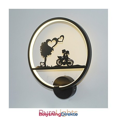 Vegglampe I Aluminium Moderne Minimalistisk Kreativ Vegglampe Fasjonabel Stue Bakgrunnsvegg Balkonglampe Korridorlys