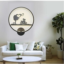 Vegglampe I Aluminium Moderne Minimalistisk Kreativ Vegglampe Fasjonabel Stue Bakgrunnsvegg Balkonglampe Korridorlys