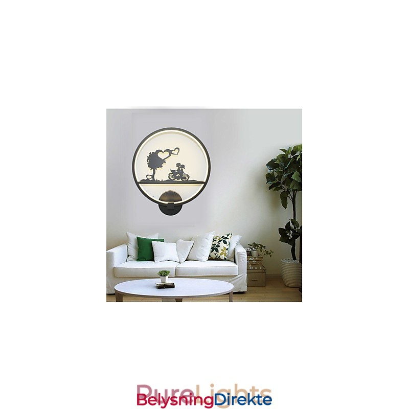 Vegglampe I Aluminium Moderne Minimalistisk Kreativ Vegglampe Fasjonabel Stue Bakgrunnsvegg Balkonglampe Korridorlys