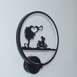 Vegglampe I Aluminium Moderne Minimalistisk Kreativ Vegglampe Fasjonabel Stue Bakgrunnsvegg Balkonglampe Korridorlys