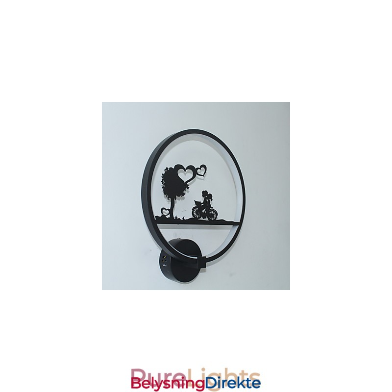 Vegglampe I Aluminium Moderne Minimalistisk Kreativ Vegglampe Fasjonabel Stue Bakgrunnsvegg Balkonglampe Korridorlys