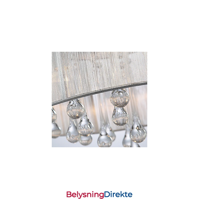 Taklampe Moderne Krystall 4 Lys