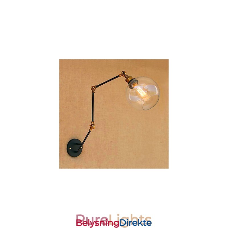 Rustikk Hytte Kromfunksjon For Svingarm Omgivelseslys Svingarmlamper Vegglampe