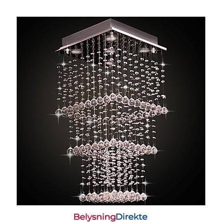 Moderne Samtidskunst Krystall Galvanisert Metall Innfelt