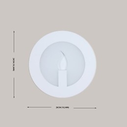 Integrert Moderne, Samtidsmalerfunksjon For Omgivelseslys Vegglampe Med Vegglampe