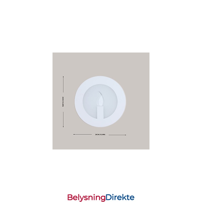 Integrert Moderne, Samtidsmalerfunksjon For Omgivelseslys Vegglampe Med Vegglampe