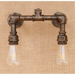 Rustikk Hytte-Landlig Maling For Omgivelseslys Vegglampe Med Vegg