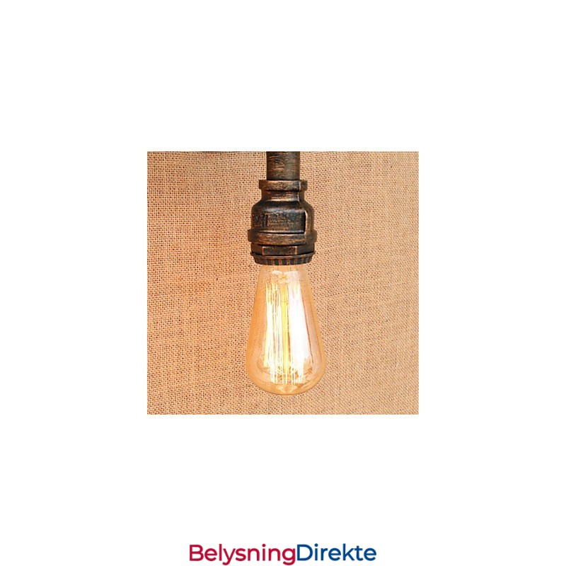 Rustikk Hytte-Landlig Maling For Omgivelseslys Vegglampe Med Vegg