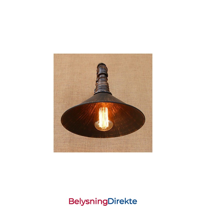 Rustikk Lodge Country Svart Oksidfinish-Funksjon For Omgivende Lysvegglamper