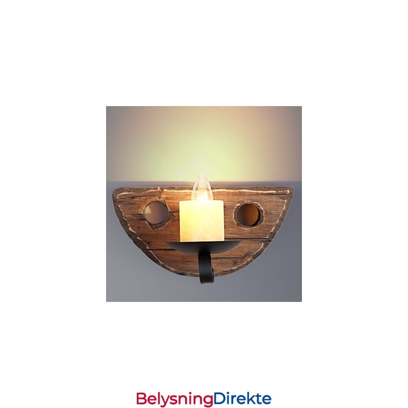 Rustikk Hyttemaling For Mini-Stil Omgivelseslys Vegglampe