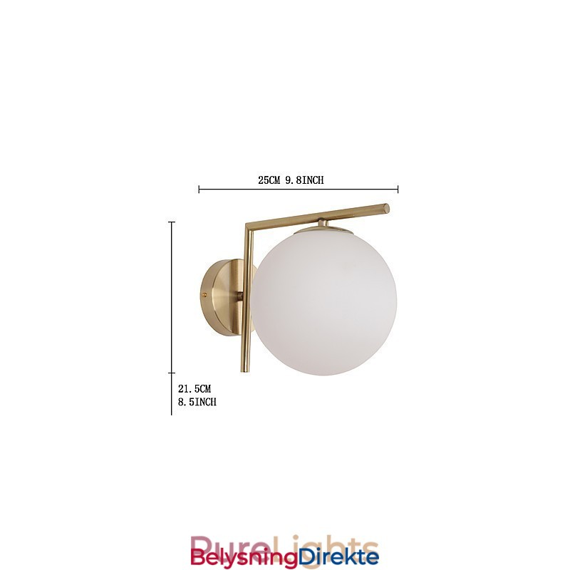 Moderne, Samtidskunstnerisk Galvanisert Funksjon For Buet Opplys Vegglampetter Vegglampe